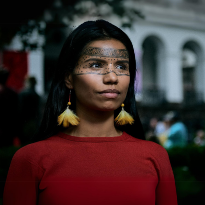 Photo of Nina Gualinga