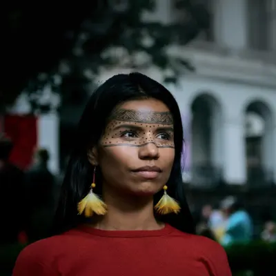 Photo of Nina Gualinga