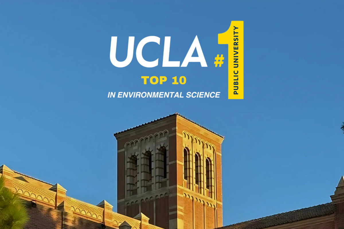 UCLA earns top 10 spot among environmental science universities
