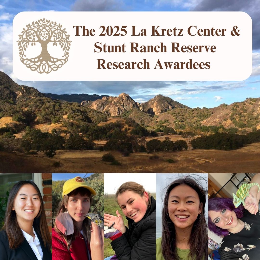 Meet the 2025 La Kretz Center & Stunt Ranch Reserve Research Awardees ...