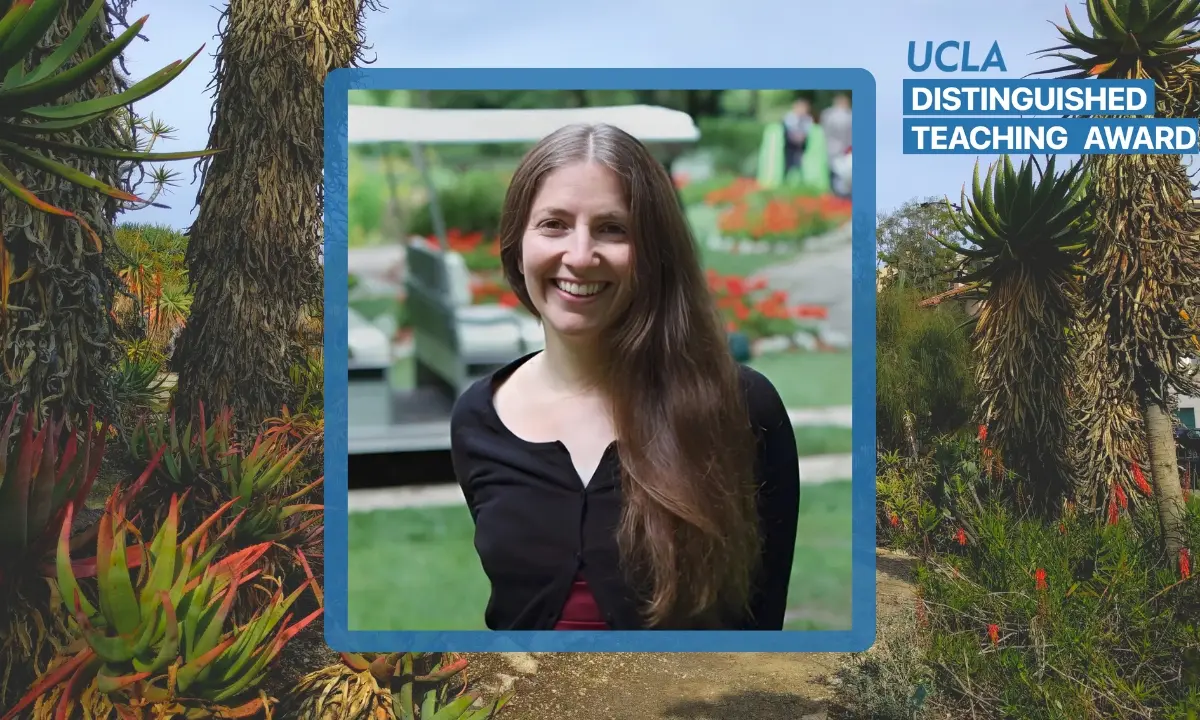 UCLA’s highest honor for teaching excellence: Shanna Shaked named 2024–2025 Distinguished Teaching Award recipient
