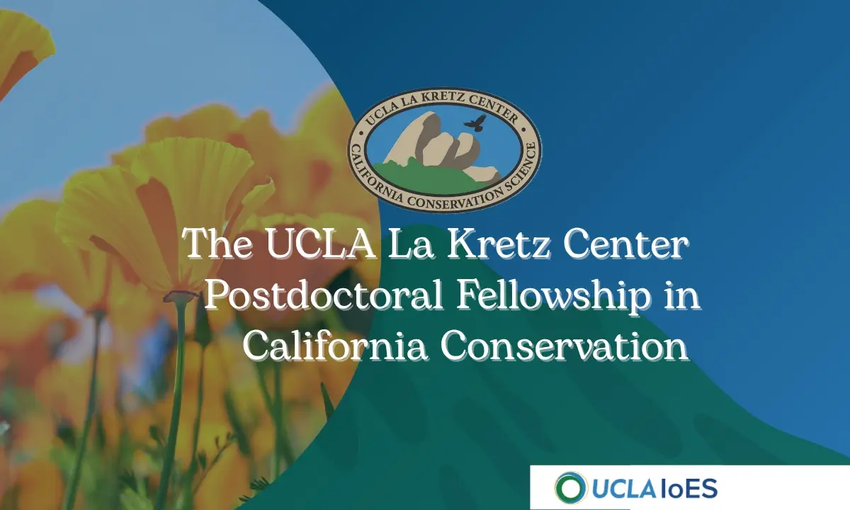 UCLA La Kretz Center 2026 Postdoc Fellowship