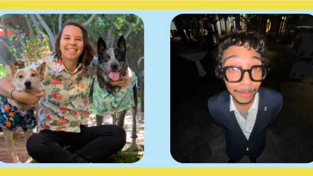 Two speaker profiles for Science & Suds 92225
