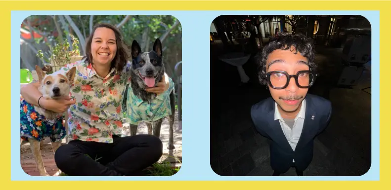 Two speaker profiles for Science & Suds 92225