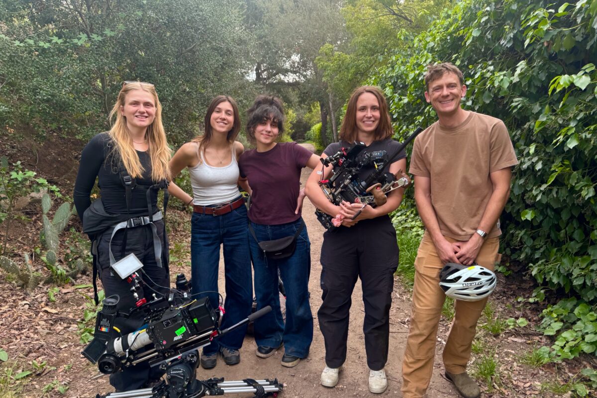 Film crew at Sage Hill