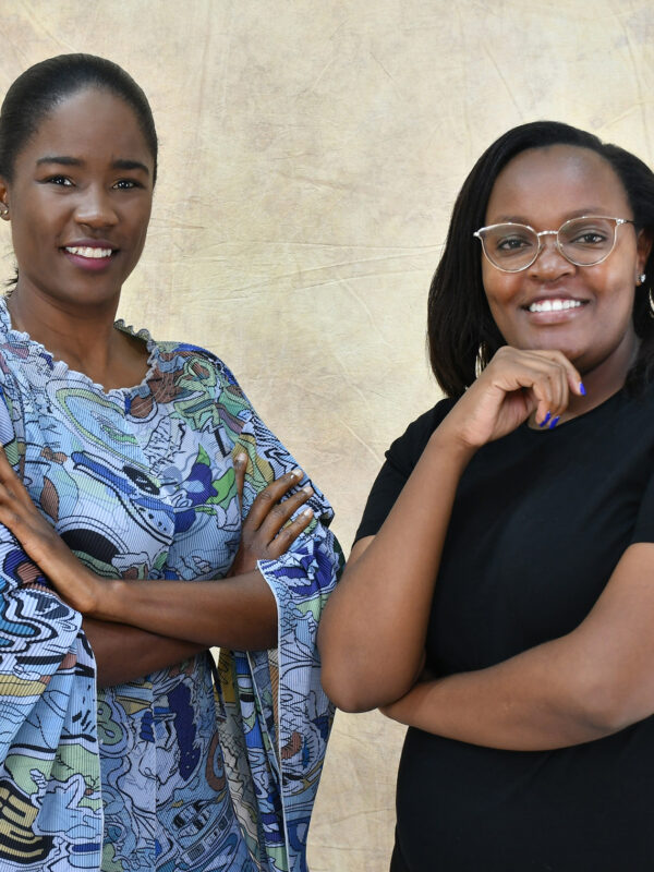 Serah Lois Wawira and Lydia Bernard-Jones