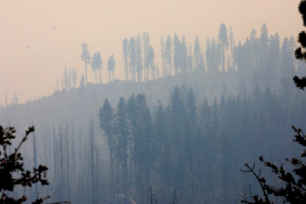 california today: ferguson fire forces largest closing of yosemite in decades