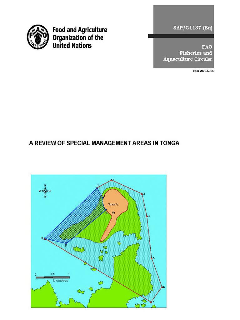 A Review of Special Management Areas in Tonga. (2017)
