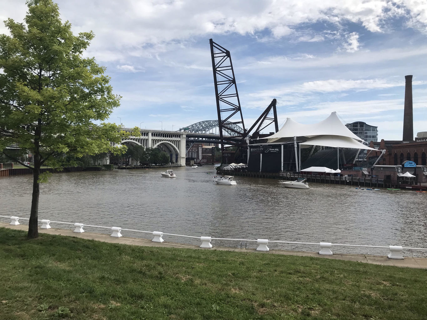 Cuyahoga River in 2019