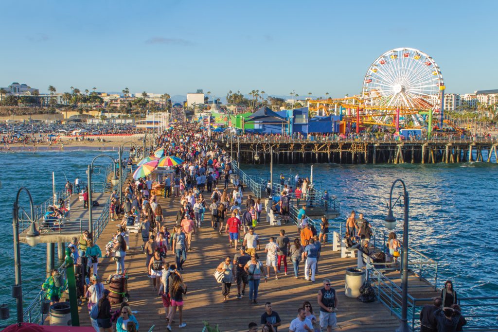 ucla students dig into santa monica pier’s waste problem