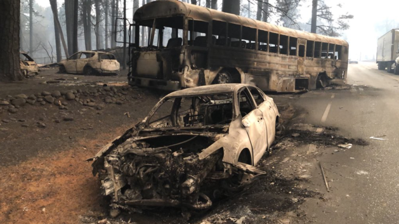 ‘camp fire’ in california still growing, kills 5 people