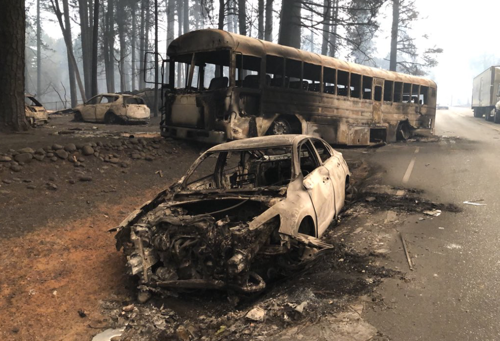 ‘camp fire’ in california still growing, kills 5 people