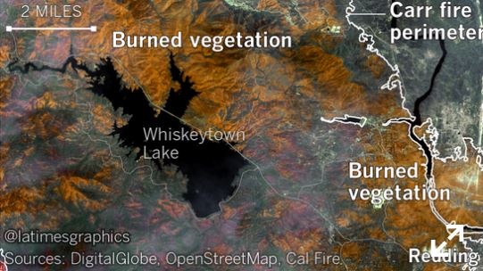 the common thread in california’s wildfires: heat like the state has never seen