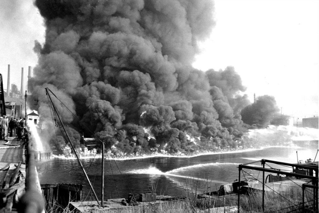 a burning reminder of what happens if we roll back the clean water act