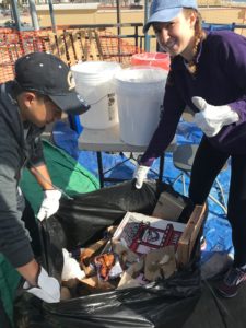 ucla students dig into santa monica pier’s waste problem