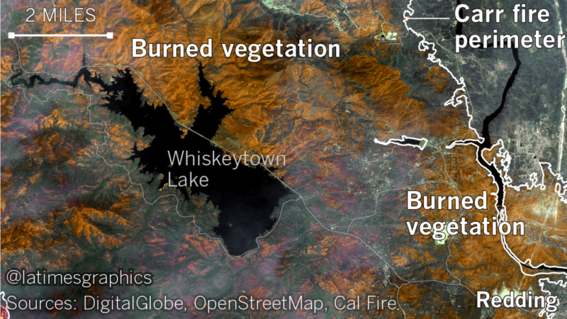 the common thread in california’s wildfires: heat like the state has never seen