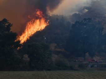 mendocino fire explodes to second-largest in california history