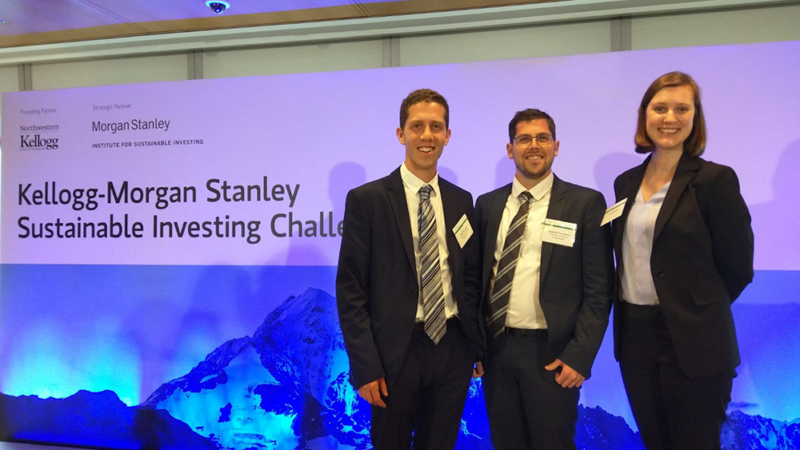 noam rosenthal kellogg-morgan stanley sustainable investing challenge finalist