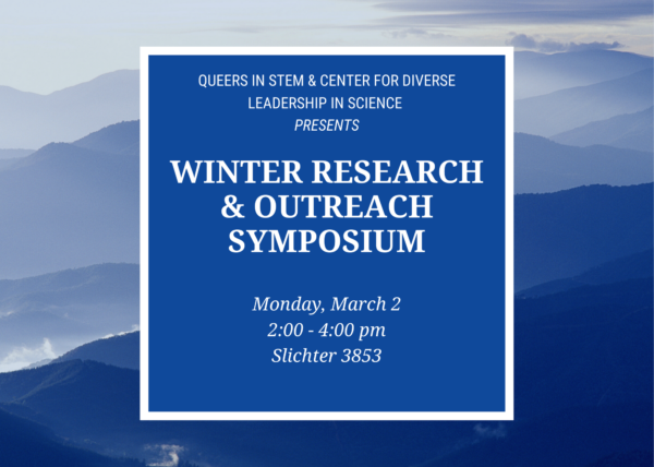 qstem & cdls winter outreach and research symposium