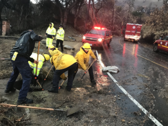 fire-scarred california just got a new wake-up call: mud flow risk is high