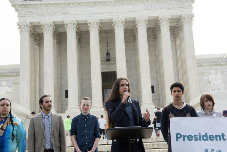 the supreme court stepped in to stall a climate lawsuit. that’s really weird.