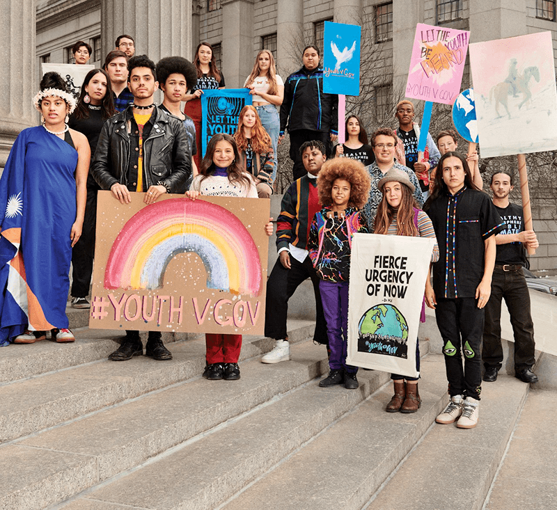 ann carlson in vogue: do americans have a constitutional right to a livable planet? meet the 21 young people who say they do
